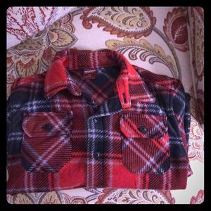 NWT Arizona boys flannel shirt